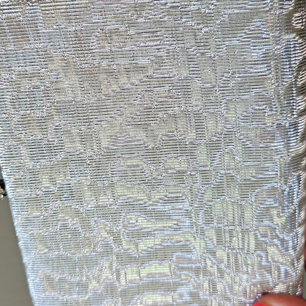 Estate Mod Silver Clutch Bag - Picture 2 of 7